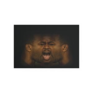 Creepy Screaming Man – Head in a Jar Print